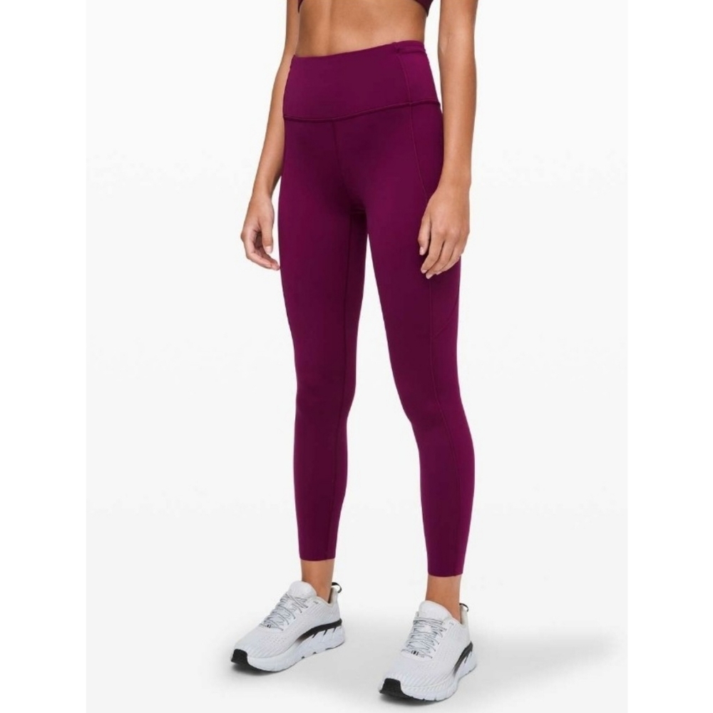 LULULEMON Fast And Free Tight II 25" Marvel sz 4